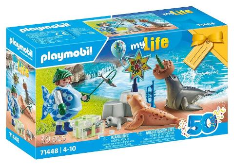 Custode con animali marini - MY LIFE playmobil