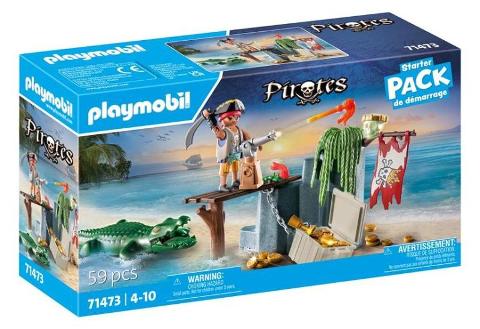 Pirata con alligatore playmobil