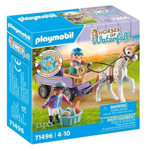 Carrozza con pony - hoses of waterfall playmobil