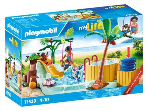 Piscina con vasca idromassaggio - my life playmobil