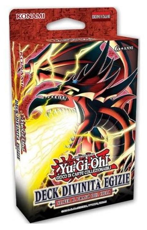 Yu-Gi-Oh Mazzi Singoli In Esp. 8 pz Divinita' Egizie Slifer il Drago del Cielo new-media