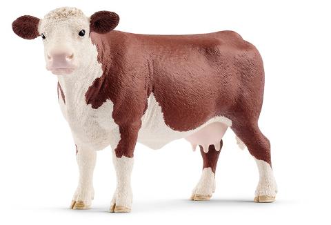 MUCCA HEREFORD (serie Farm World Fattoria - price grey) Schleich