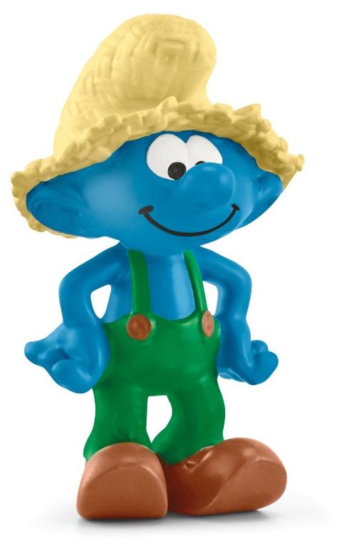 Puffo Contadino (the SMURFS - Price red) Schleich