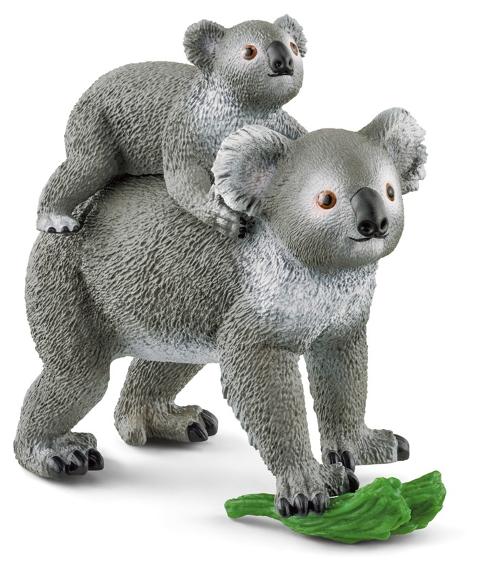 Mamma koala con cucciolo (WILD LIFE - Price unit p.) Schleich