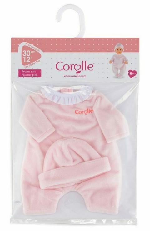 Corolle 20pz abiti per bambole cm.30 - 5 asst (4x9000110010 tutina rosa, 4x9000110400 ballerina, 4x9000110340 abito fiori, 4x9000110370 salopette,4x9000110410 tuta inverno) corolle