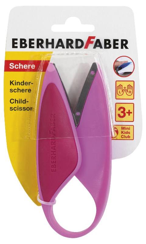 Forbice pre-scuola rossa-rosa faber-castell