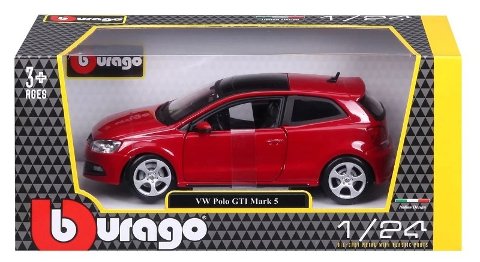 1/24 VW Polo GTI Mark 5 Red bburago