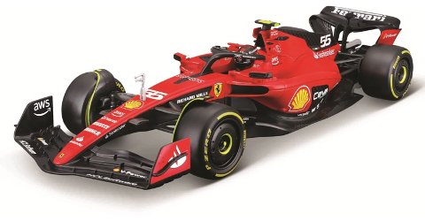 1/18 Ferrari SF23 (w/ helmet) #55 (Carlos Sainz)