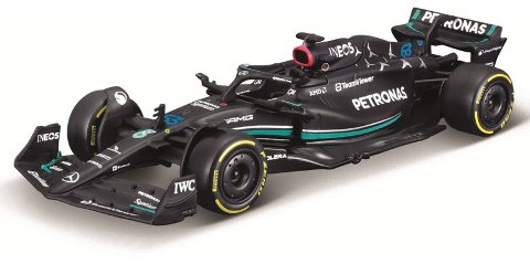 1/43 RACE F1 - Mercedes-AMG F1 W14 E Performance (2023) #63 (George Russell) bburago