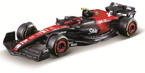 1/43 RACE - Alfa Romeo F1 Team Stake C43 (2023) #24 (Zhou Guanyu) bburago