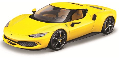 1/18 296 GTB Yellow bburago