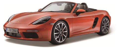 1/24 Porsche 718 Boxster Orange bburago