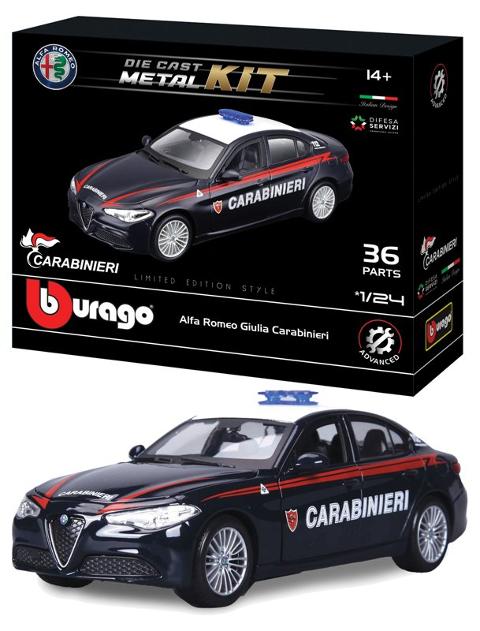 1/24 MODEL KIT GIULIA CARABINIERI  bburago