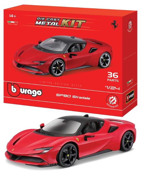 1/24 MODEL KIT FERRARI R&P SF90 STRADALE