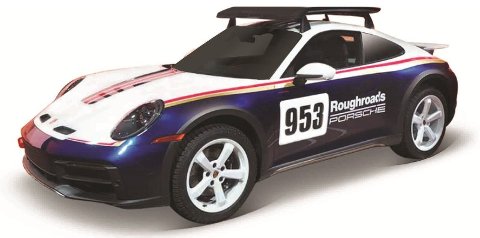 1/24 Porsche 911 Dakar Blue 953 Roughroads bburago