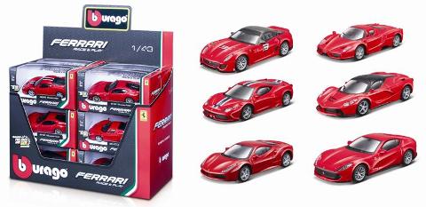 1/43 COLLEZIONE FERRARI R&P P-B AND GO bburago