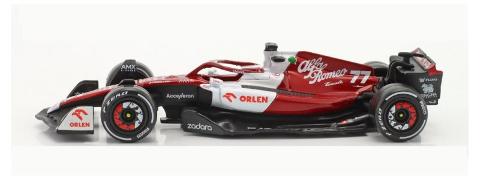 1/43 ALFA ROMEO F1 TEAM ORLEN C42 (2022) #77 (BOTTAS) - bburago