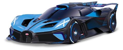 1/43 RACE - Bugatti Bolide Blue/Black bburago