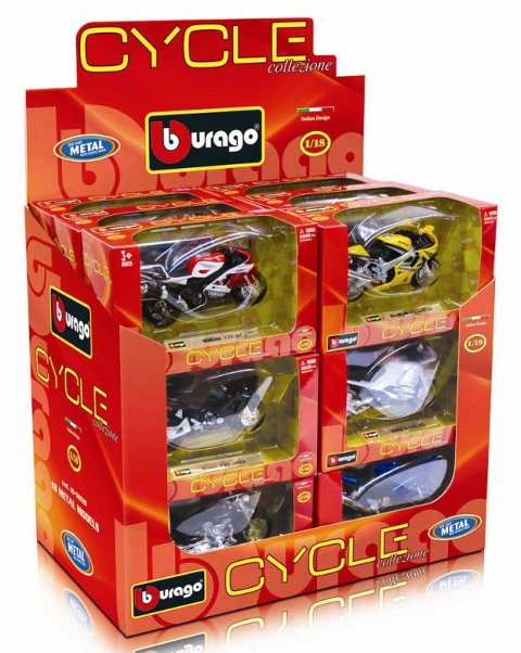 1/18 CYCLE DISPENSER (assorted.) 18-51089 Ducati Multistrada V4 bburago