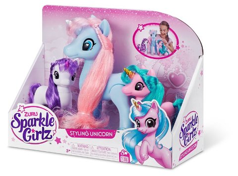 SPARKLE GIRLZ Sparkle Unicorn Set Of 3 Open Box,Bulk Zuru