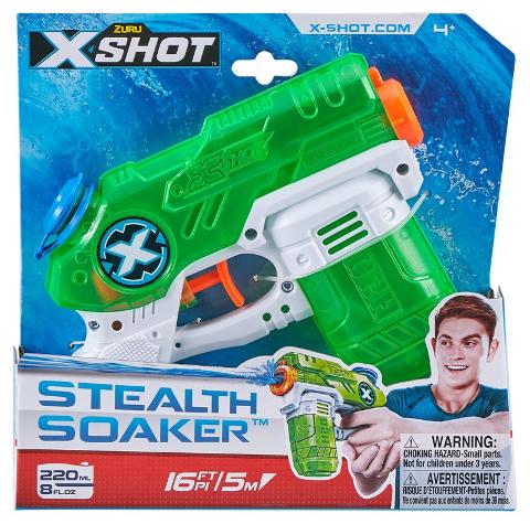 X-SHOT WATER Small Stealth Soaker Open Box,Bulk Zuru