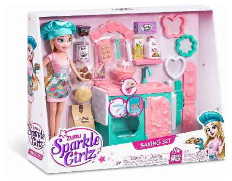 SPARKLE GIRLZ 10.5'' bambola con cucina Zuru