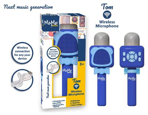 Microfono Karaoke Wireless. TOM PRETTY MATE INDUSTRIES COMPANY LIMITED (I-NEXT)