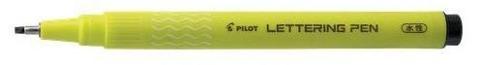 LETTERING PEN NERO MEDIO SW-DRL-20-B pilot