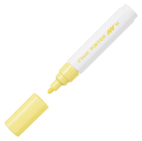 PILOT MK PINTOR MARCATORE A TEMPERA TRATTO MEDIO 1,4MM COLORE GIALLO CHIARO pilot