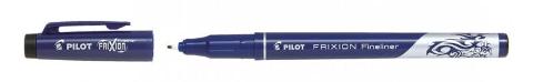 Pennarello marcatore Frixion Fineliner punta fine colore nero pilot