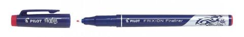 Pennarello marcatore Frixion Fineliner punta fine colore rosso pilot
