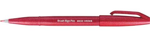 SIGN PEN BRUSH PENTEL ROSSO Pentel Ital. SPA