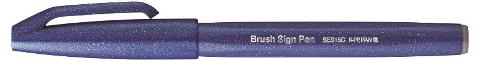 SIGN PEN BRUSH PENTEL BLU Pentel Ital. SPA