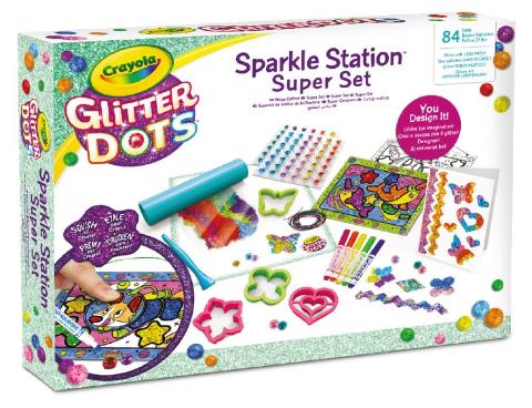 GLITTER DOTS SPARKLE STATION SUPER SET Crayola (distr. Binney & Smith)