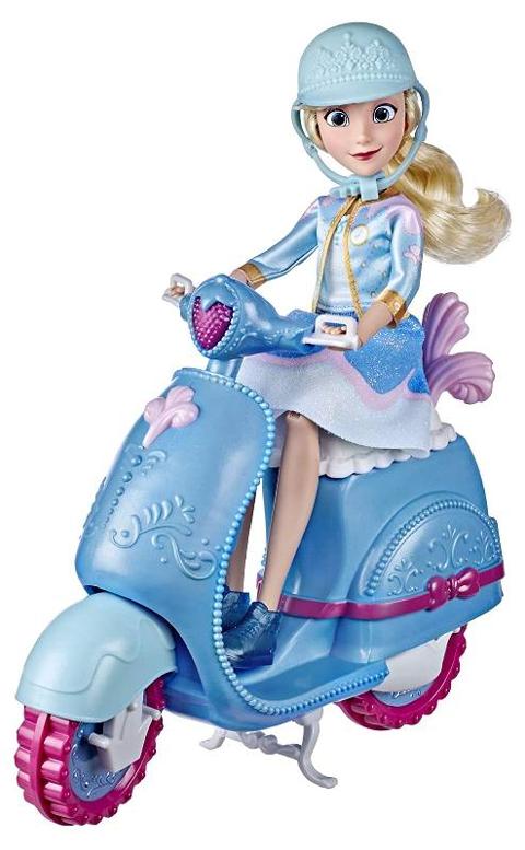 DISNEY PRINCESS COMFY CENERENTOLA CON SCOOTER hasbro