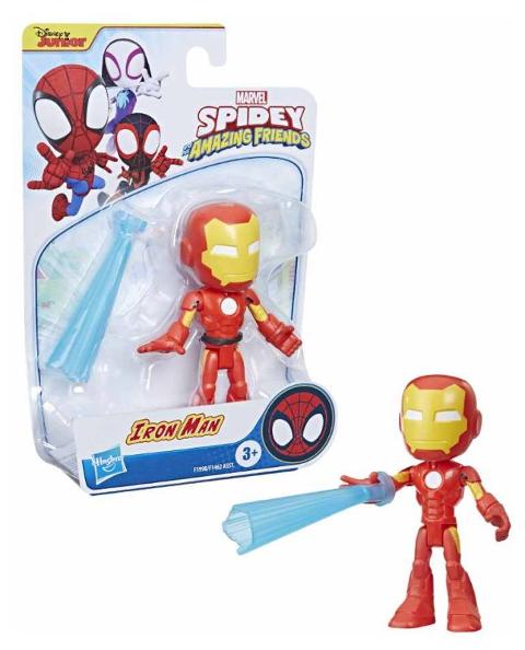 SPIDEY PERSONAGGIO SINGOLO IRON MAN (SPIDEY AND HIS AMAZING FRIENDS) hasbro