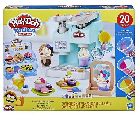 PD LA CAFFETTERIA SUPER COLORATA DI PLAY-DOH hasbro