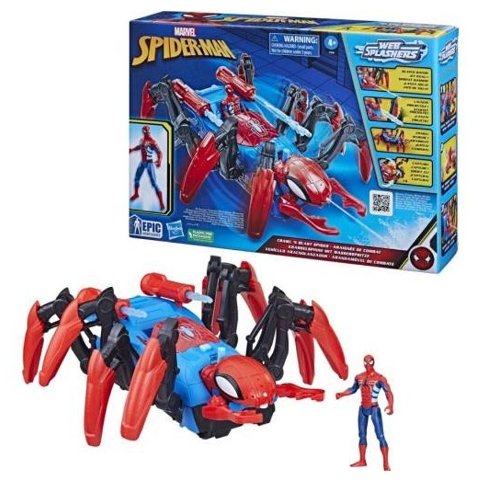 SPIDER - COLPISCI E CATTURA WEB SPLASHER hasbro