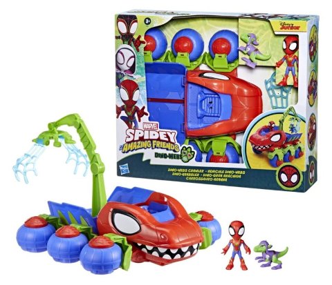 SPIDEY VEICOLO DINO WEBS hasbro