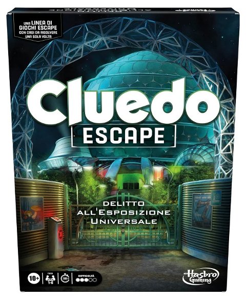 CLUE ESCAPE DELITTO ALL'ESPOSIZIONE UNIVERSALE hasbro