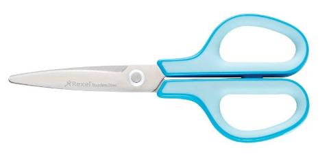 Forbici in acciaio inox colore blu acco-brands