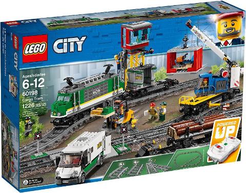 Treno merci lego