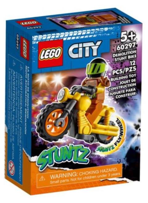 Stunt Bike da demolizione lego