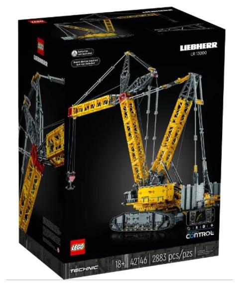 Gru cingolata Liebherr LR 13000 lego