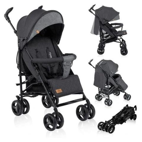 Stroller Irma (LO-IRMA-BLACK/DARK-GREY) BrandLine Group SPZOO (Lionelo)