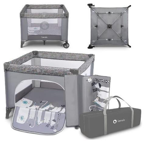 Playpen Lene (LO-LENE GREY STONE) BrandLine Group SPZOO (Lionelo)