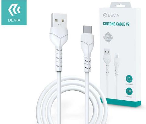 Kintone Cavo Tipo-C 5V 2.1A 1Mt Carica e dati Bianco Life