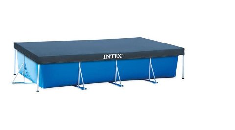 COPRIPISCINA FRAME RETT CM 460X226X20, Intex (gonfiabile)