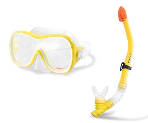 SET MASCHERA E BOCCAGLIO WAVE RIDER Intex (gonfiabile)