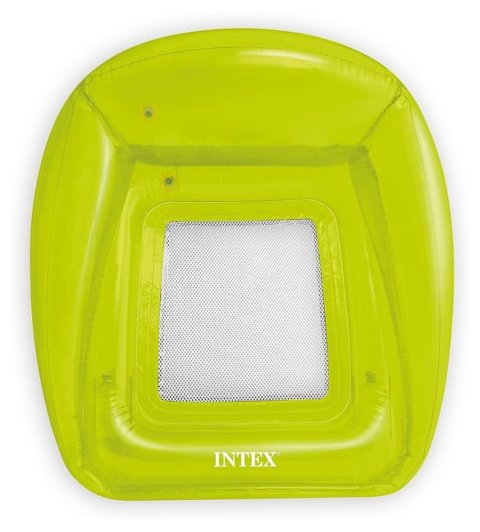 POLTRONA TRASPARENTE CON RETE CM 104X102 Intex (gonfiabile)